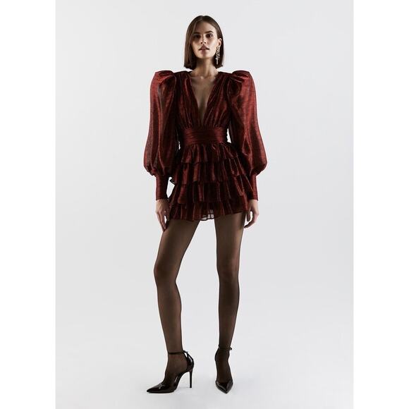 NEW ARRIVALS - Raffaella In Kir Royale Dress size 40 / US SMALL - Picture 1 of 14